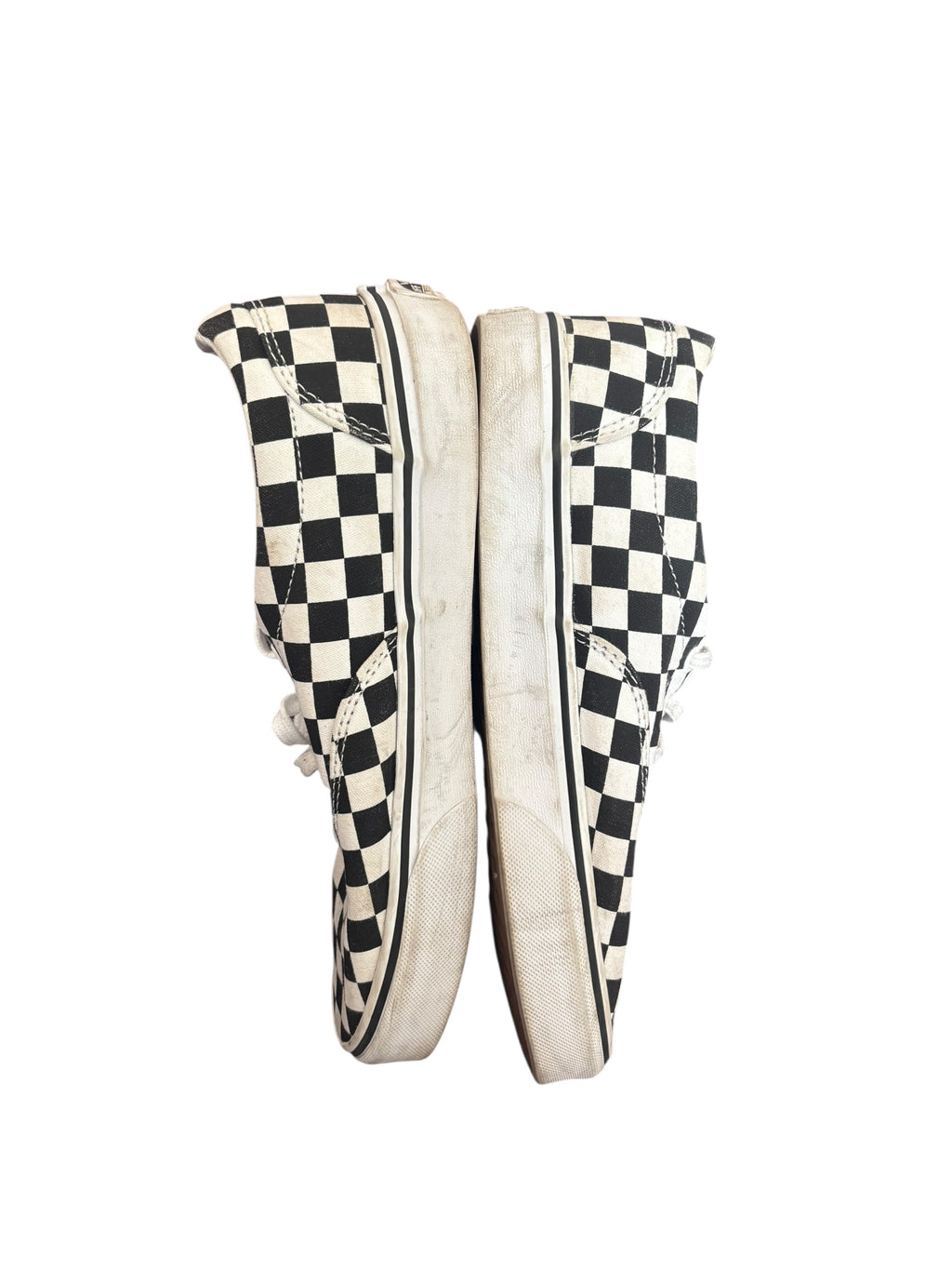 Vans Era Checkerboard Black White Canvas Low Top Skate Sneakers Shoes 8.5 (W)