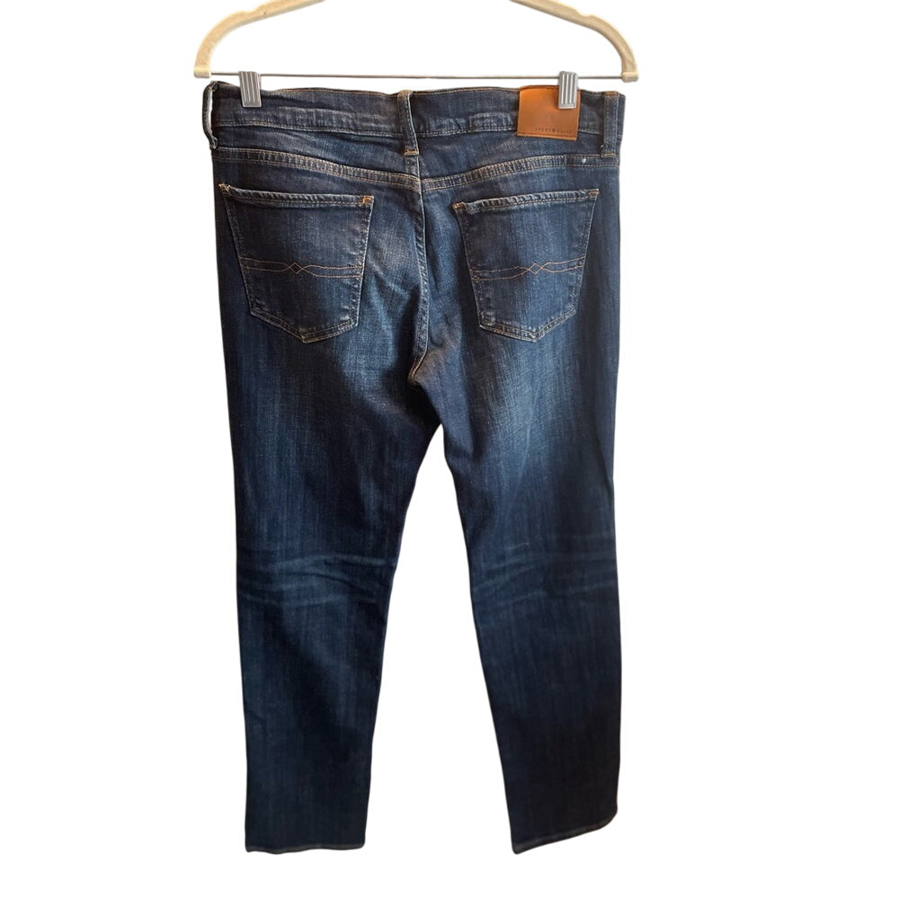 Lucky Brand Women Straight Leg Dark Wash Denim Jeans Size W28 Size 6