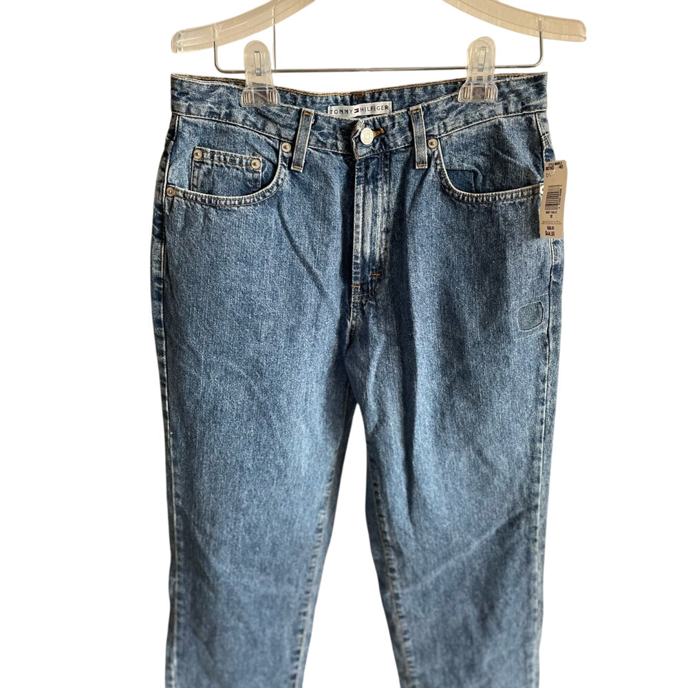 Tommy Hilfiger Perfect T Jean Classic 5 Pocket Fit Medium Wash Denim Size 10